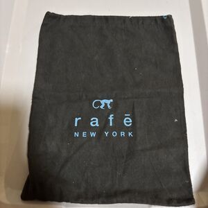 Rafe New York Brown Drawstring Dust Bag ~ 12.5 By 10
